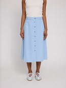 MAZINE Tencel Midi Skirt Kleider & Röcke MAZINE 104 Light blue S