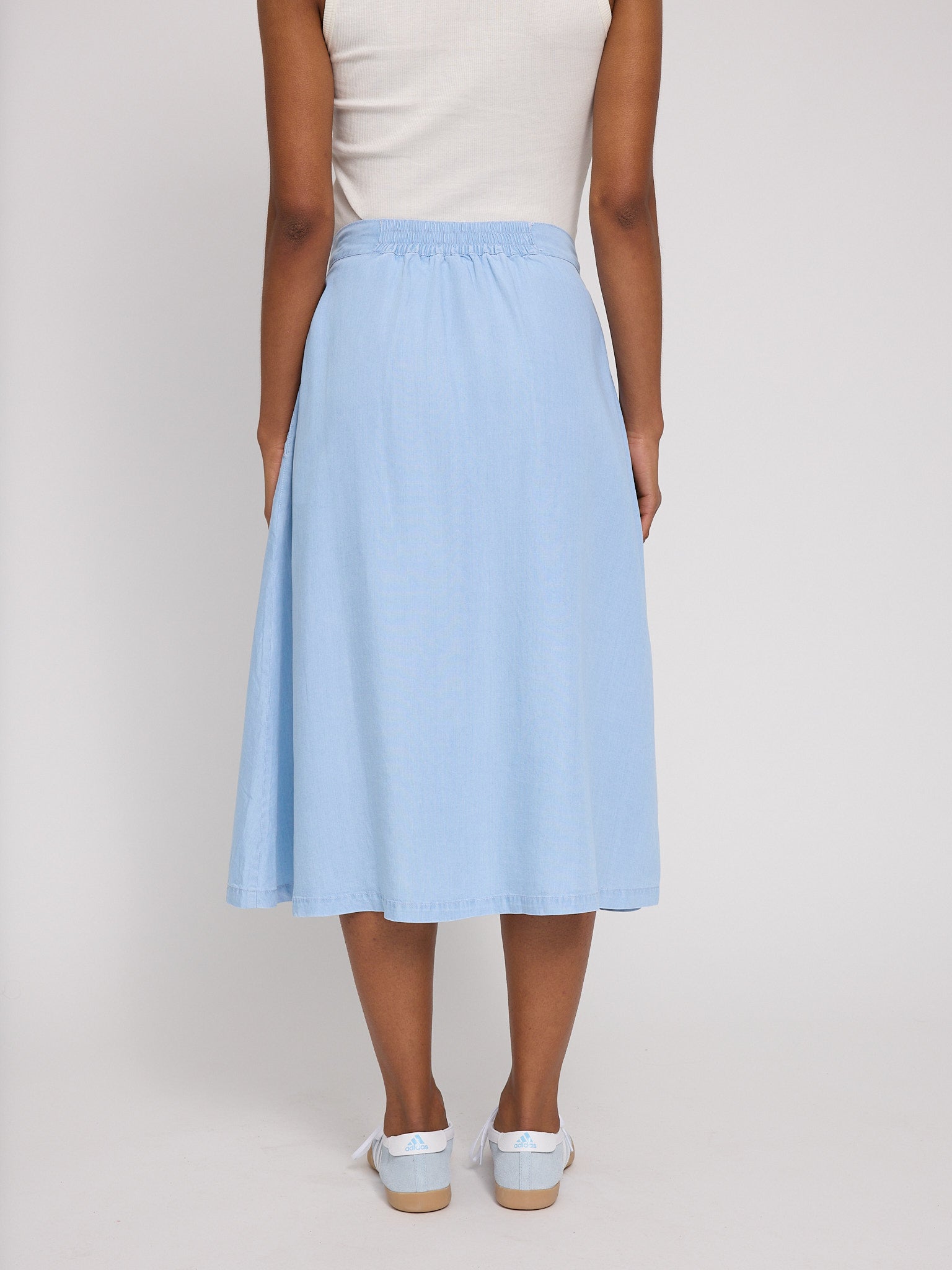 MAZINE Tencel Midi Skirt Kleider & Röcke MAZINE