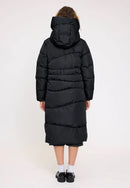 MAZINE Waves Quilt Puffer Coat