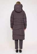 MAZINE Waves Quilt Puffer Coat