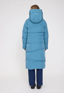 MAZINE Waves Quilt Puffer Coat