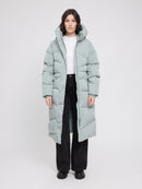 MAZINE Waves Quilt Puffer Coat Freizeitjacken MAZINE ice green XS