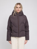 MAZINE Waves Quilt Short Puffer Jacket