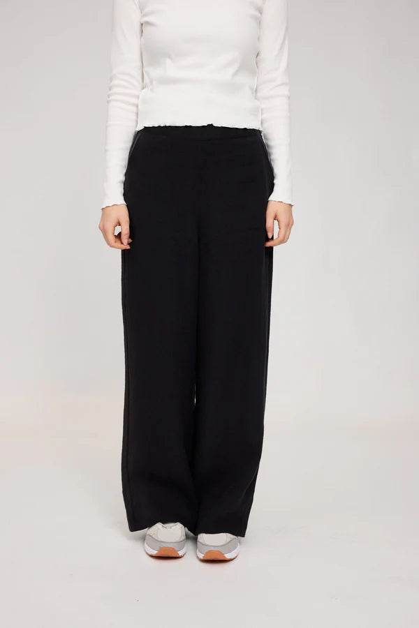 MAZINE Wide Leg Linen Pants Freizeithosen MAZINE