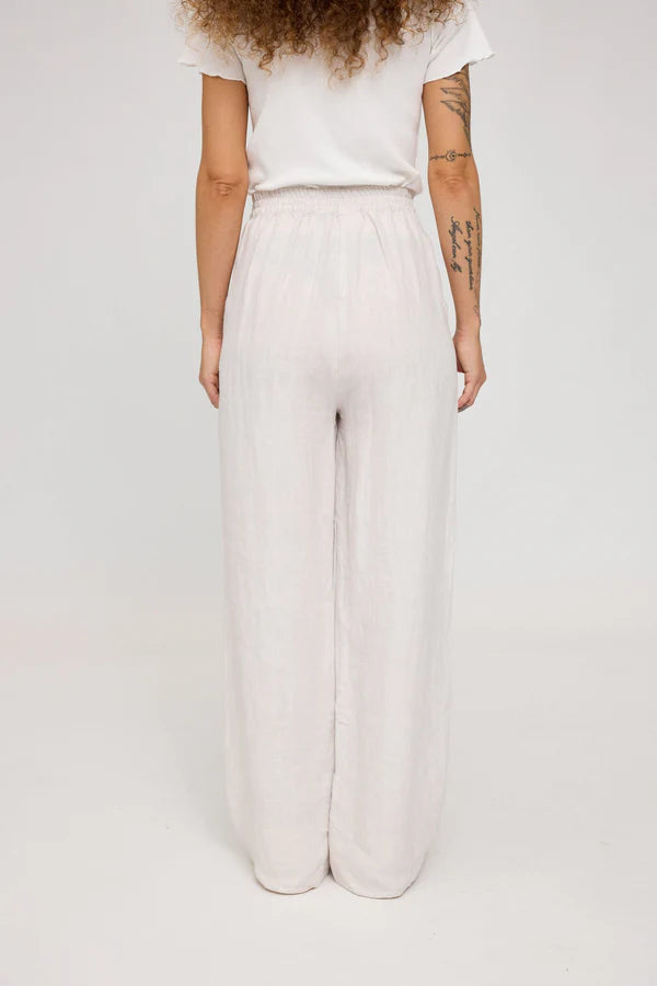 MAZINE Wide Leg Linen Pants Freizeithosen MAZINE