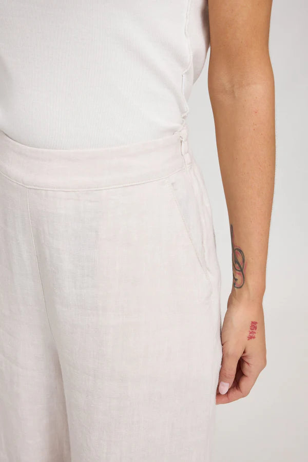 MAZINE Wide Leg Linen Pants Freizeithosen MAZINE