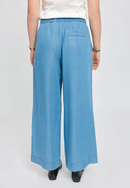 MAZINE Wide Leg Tencel Pants Elastic Freizeithosen MAZINE