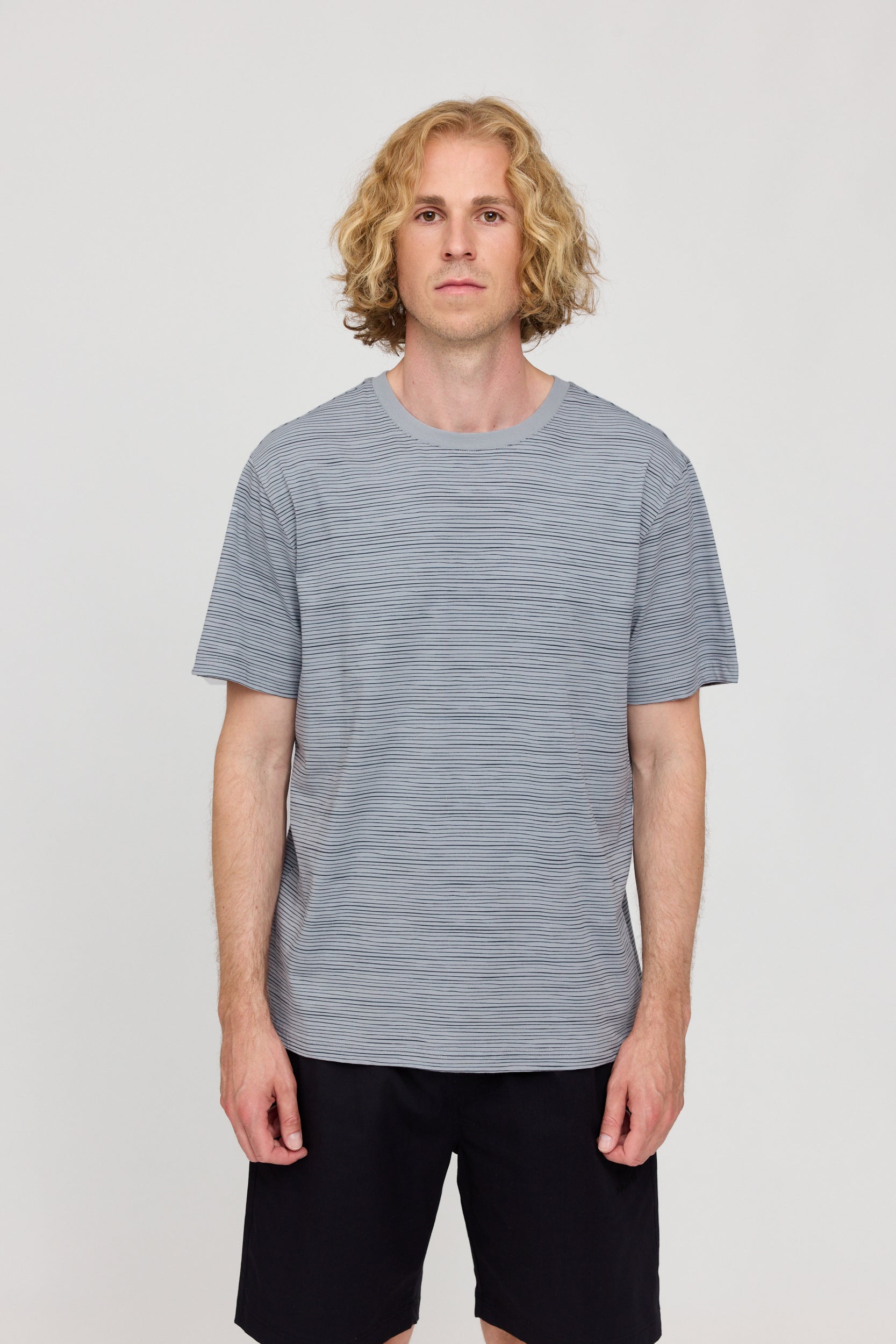 MAZINE Wobbly Striped T-Shirt Freizeitshirts /-hemden MAZINE 94 S
