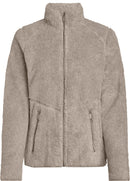 McKINLEY Da.-Fleece-Jacke Laura wms Fleecejacken & Pullover McKINLEY MELANGE/BROWN SMOKE 36