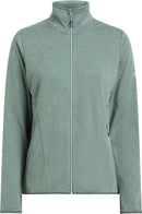 MCKINLEY Da.-Unterjacke Roto II wms Fleecejacken & Pullover MCKINLEY 995 MELANGE/GREEN DA 48