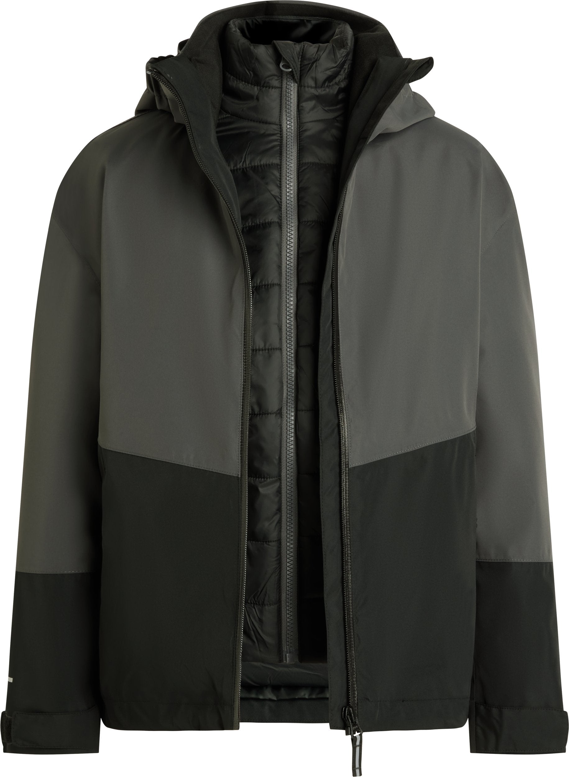 MCKINLEY Ju.-Funktions-Jacke Allalin 3:1 III B Wanderjacken MCKINLEY ANTHRACITE/BLACK NIG 128