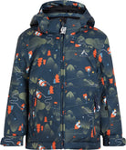 McKINLEY KK.-Jacke Theo T Langlaufoberteile McKINLEY AOP/NAVY DARK/ORANGE 98