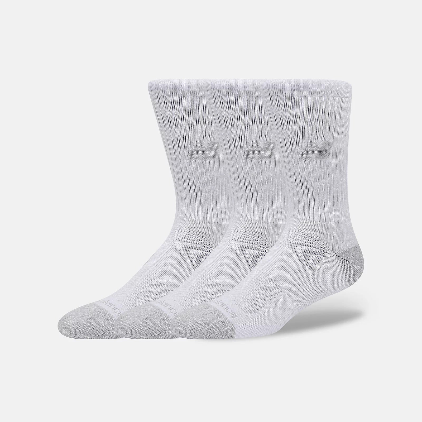 NEW BALANCE Active Crew Socks 3 Pack Socken NEW BALANCE White S