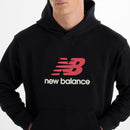NEW BALANCE Athletics French Terry Logo Hoodie Fußballoberteile NEW BALANCE