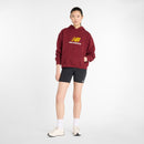 NEW BALANCE Athletics French Terry Logo Hoodie Freizeitpullover NEW BALANCE MHB XS