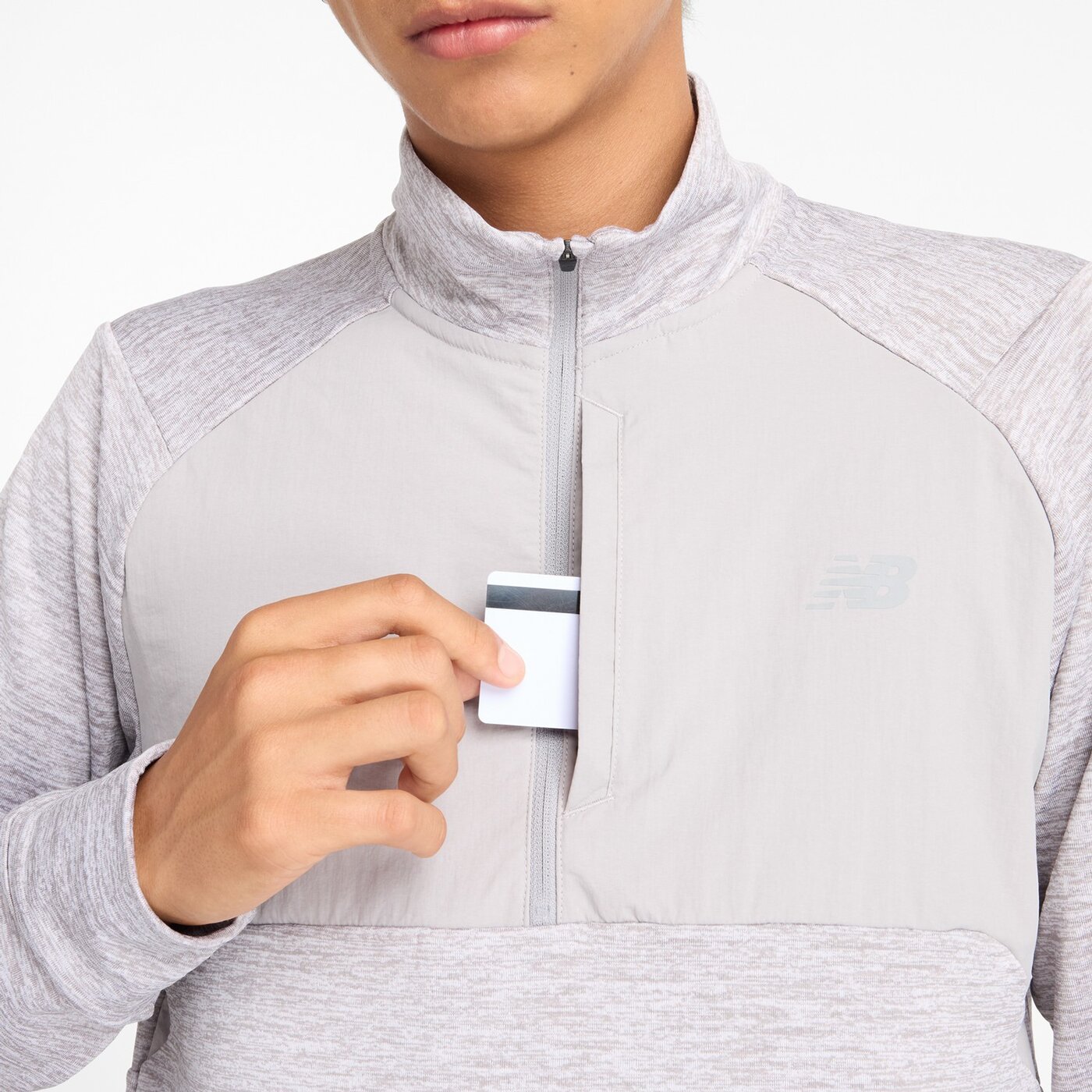 NEW BALANCE Athletics Heat Grid 1/2 Zip Laufjacken NEW BALANCE