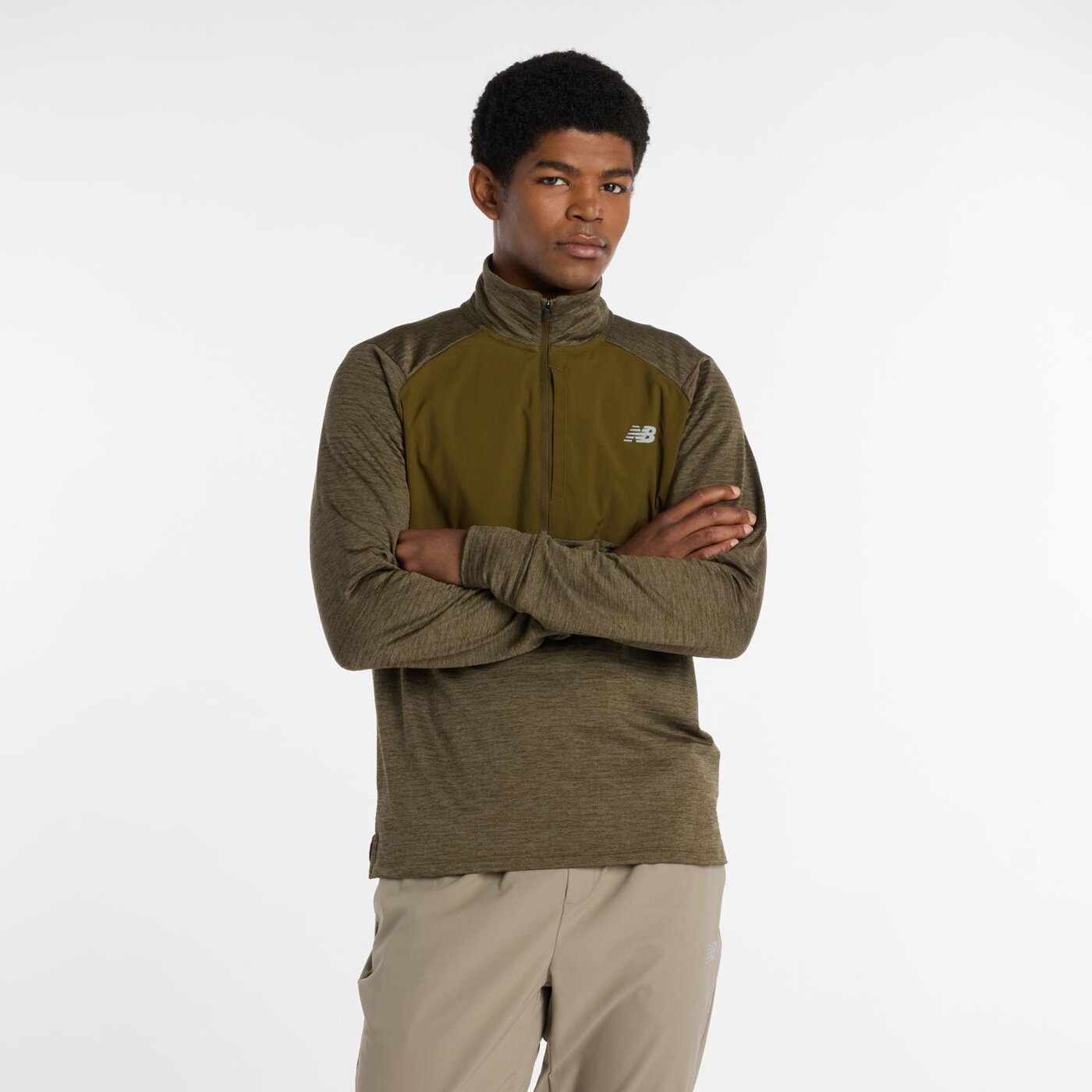 NEW BALANCE Athletics Heat Grid 1/2 Zip Laufjacken NEW BALANCE WOO S