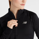 NEW BALANCE Athletics Heat Grid Half Zip Laufshirts NEW BALANCE
