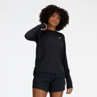 NEW BALANCE Womens Running L/S Top Laufshirts NEW BALANCE