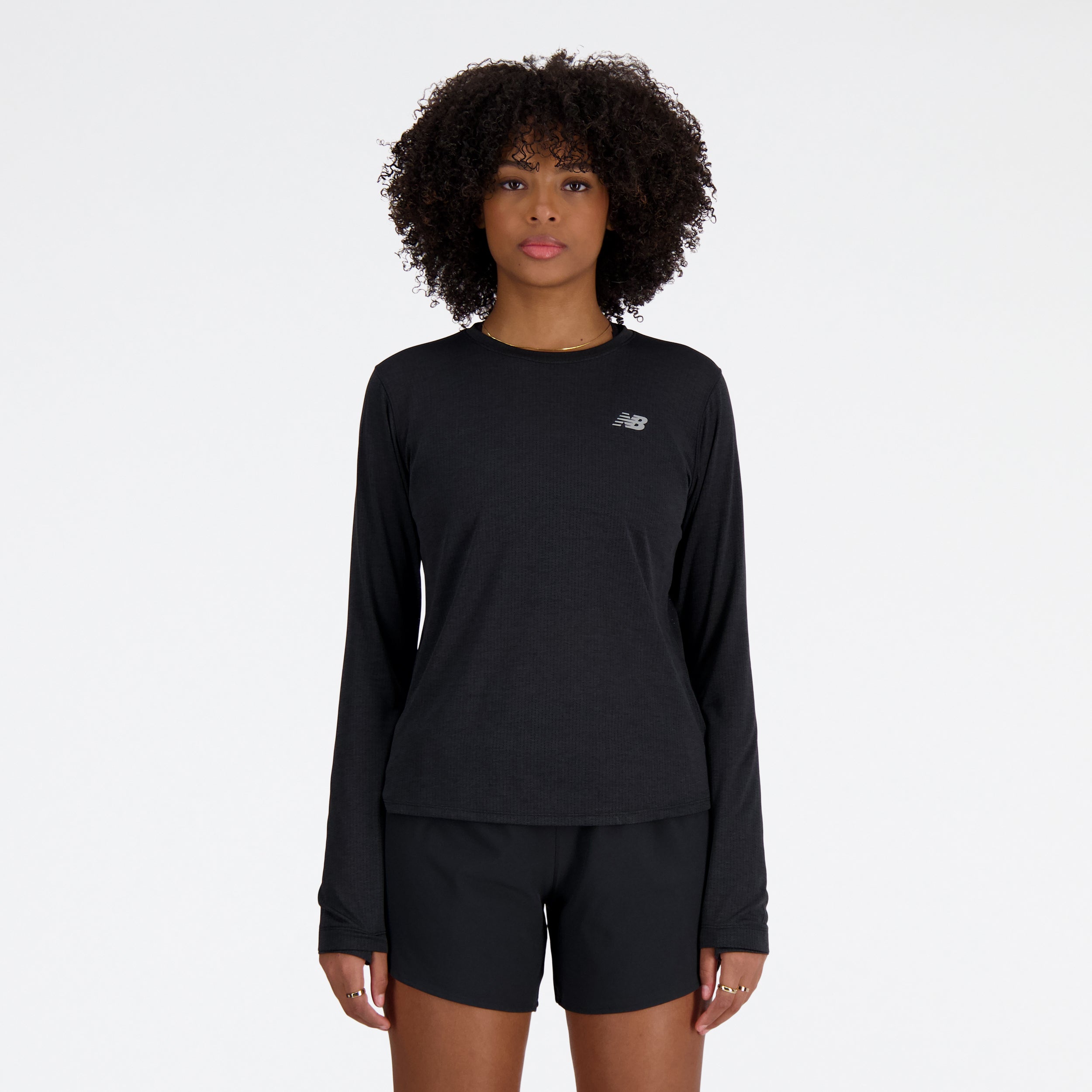 NEW BALANCE Womens Running L/S Top Laufshirts NEW BALANCE