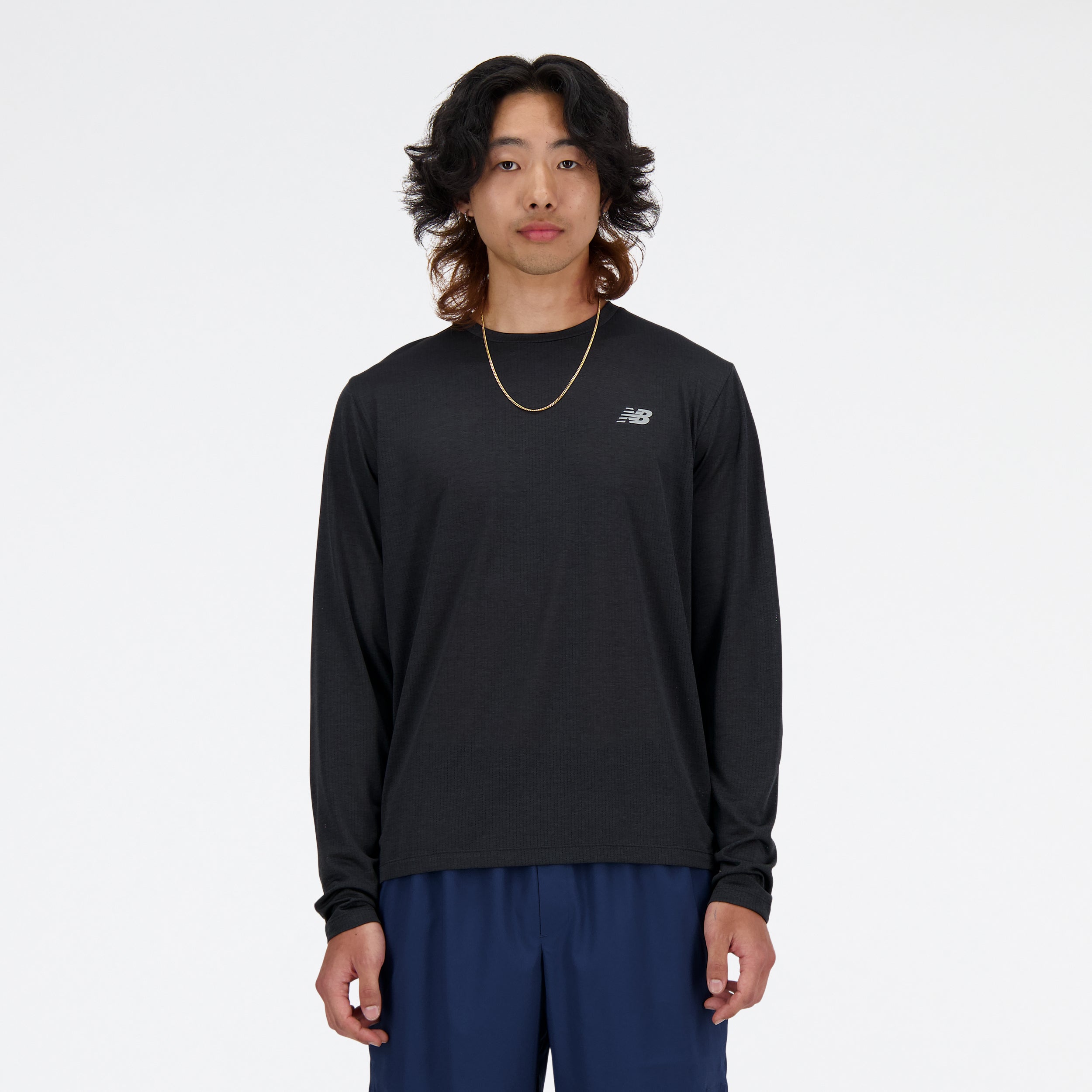 NEW BALANCE Athletics Long Sleeve Laufshirts NEW BALANCE