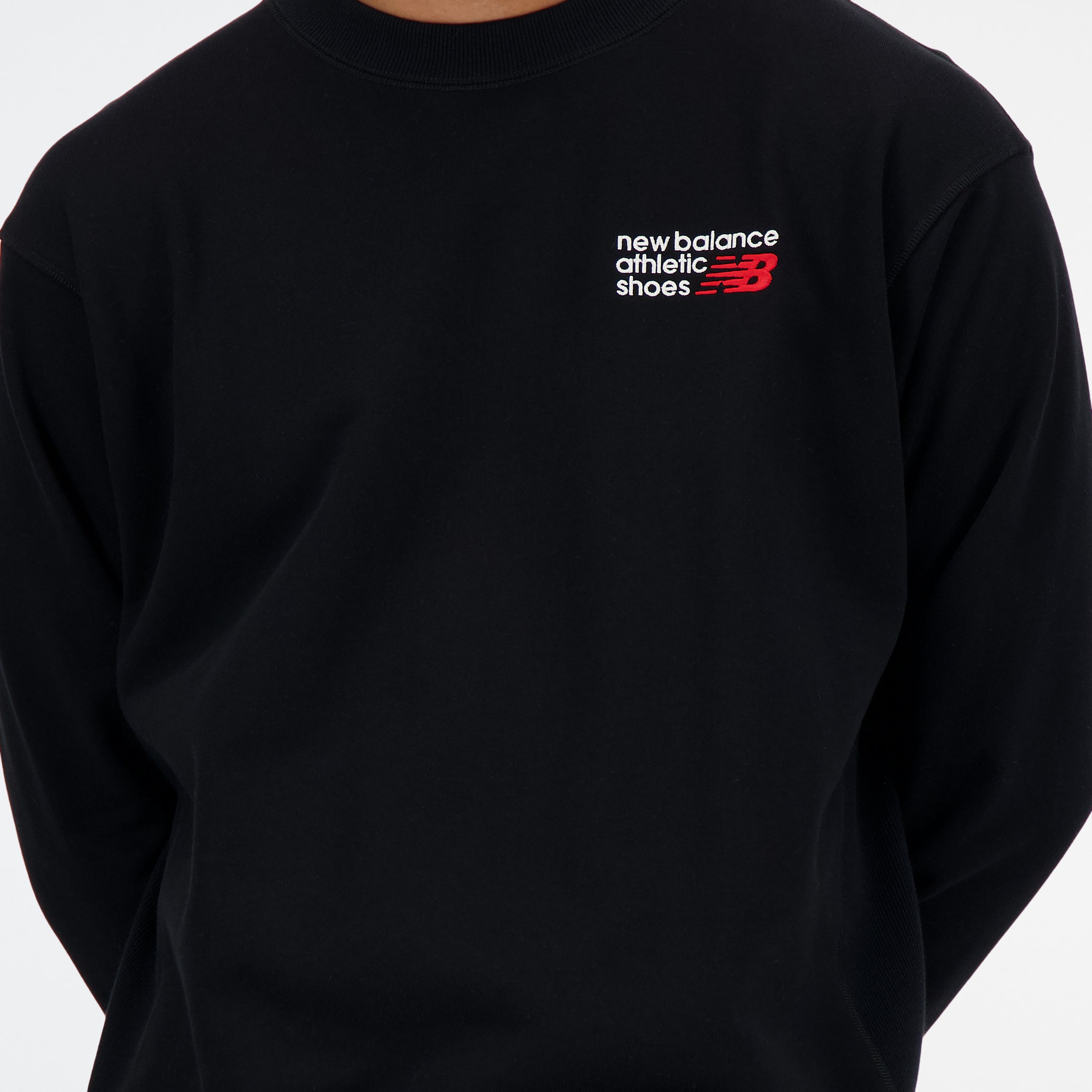 NEW BALANCE Athletics Premium Logo Crew Fußballoberteile NEW BALANCE