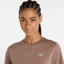 NEW BALANCE Womens Running S/S Top