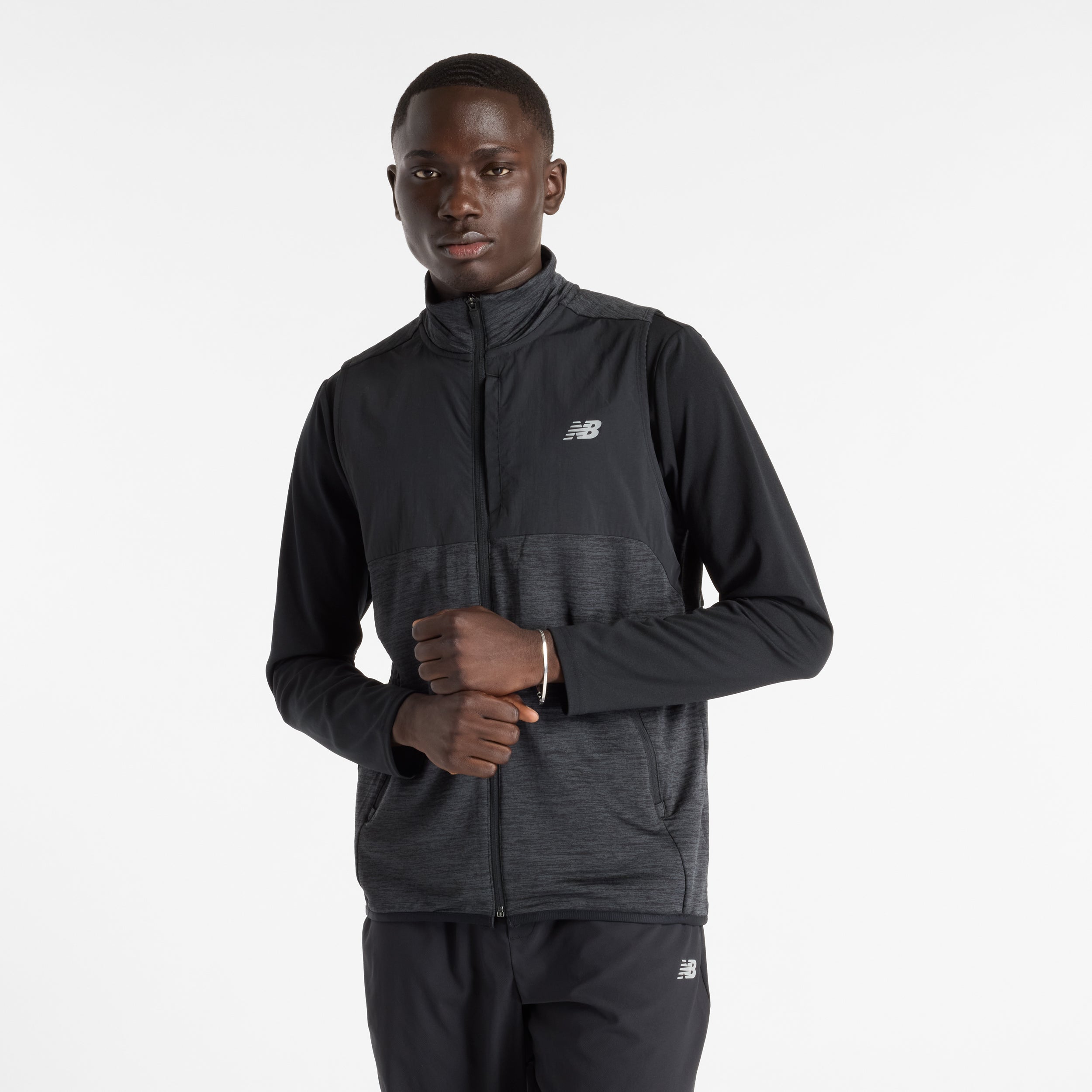 NEW BALANCE Heat Grid Vest Laufhosen NEW BALANCE BK S