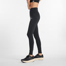 NEW BALANCE NB Sleek High Rise Legging 27" Black BK Laufhosen NEW BALANCE