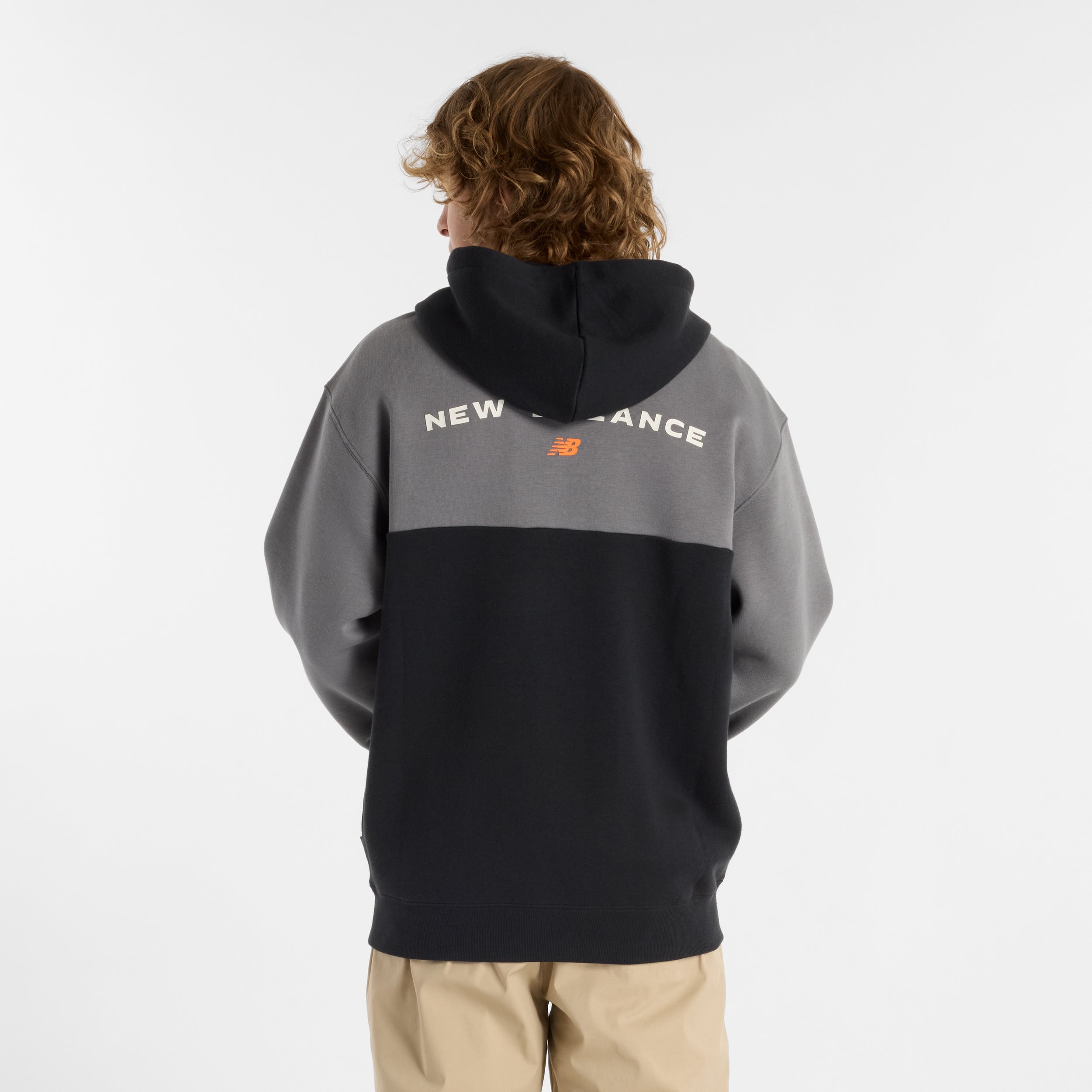 NEW BALANCE Reimagined Fleece Graphic Full Zip Black BK Freizeitjacken NEW BALANCE