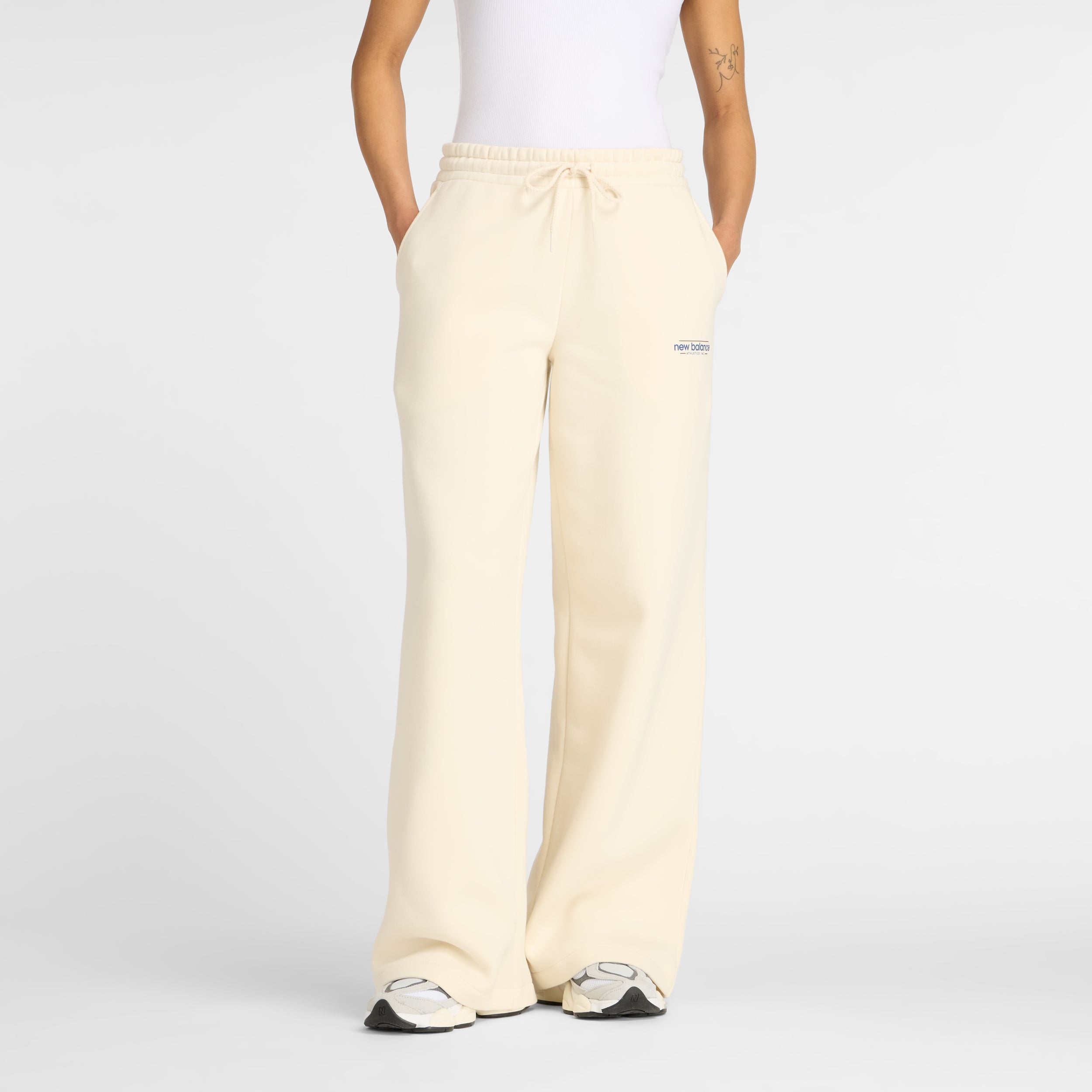 NEW BALANCE Reimagined Fleece Wide Leg Pant Freizeithosen NEW BALANCE LIN XS