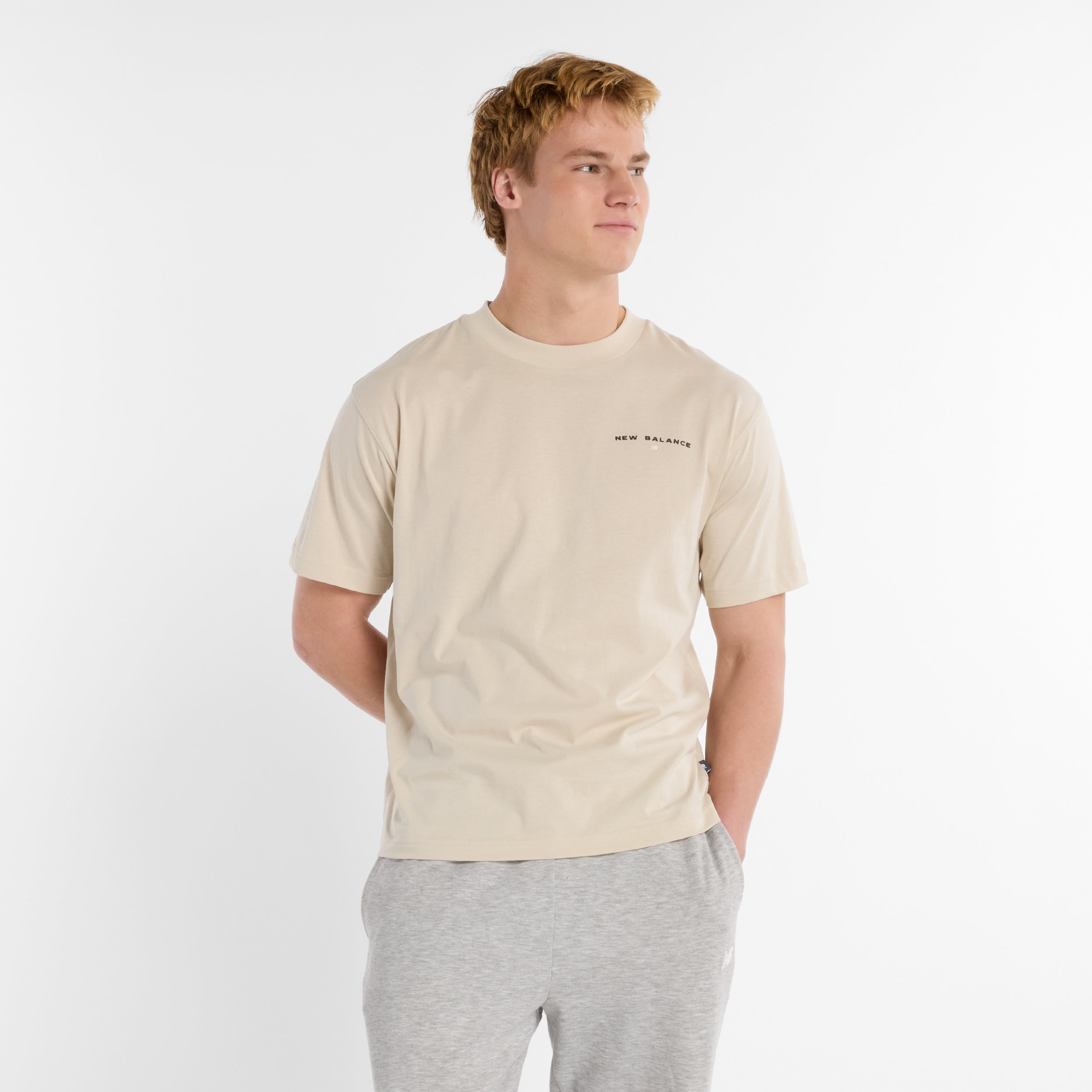 NEW BALANCE Reimagined Graphic T-Shirt 2 SST Seasalt Freizeitshirts /-hemden NEW BALANCE TWF S