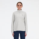 NEW BALANCE Sport Essentials Space Dye Quarter Laufshirts NEW BALANCE