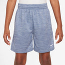 NIKE B NK DF MULTI SHORT LBR HTHR Trainingshosen & Jogginghosen NIKE WORLD INDIGO/CELESTINE BLUE/WH XS
