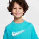 NIKE B NK DF MULTI SS TOP HBR 345 DUSTY CACTUS/WHITE NIKE