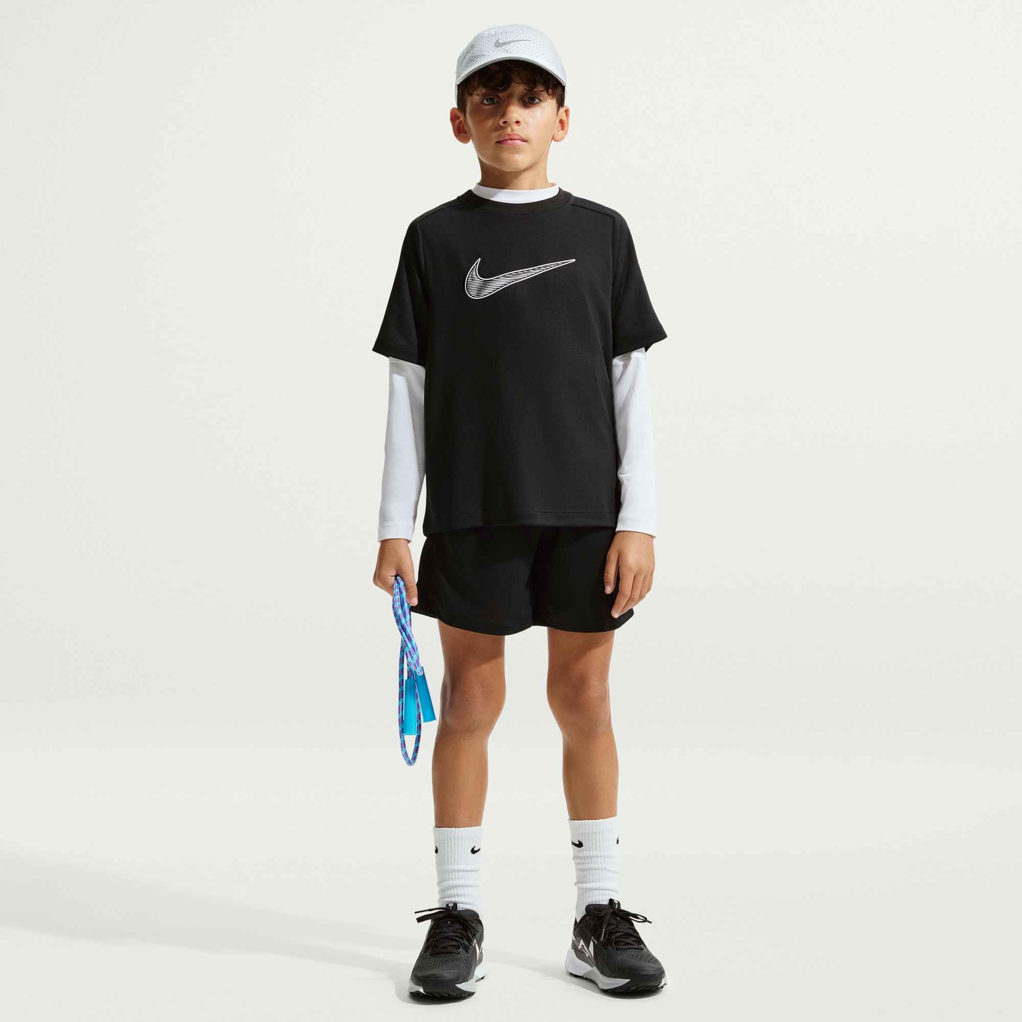 NIKE B NK DF MULTI SS TOP HBR Trainingsshirts NIKE 10 XS