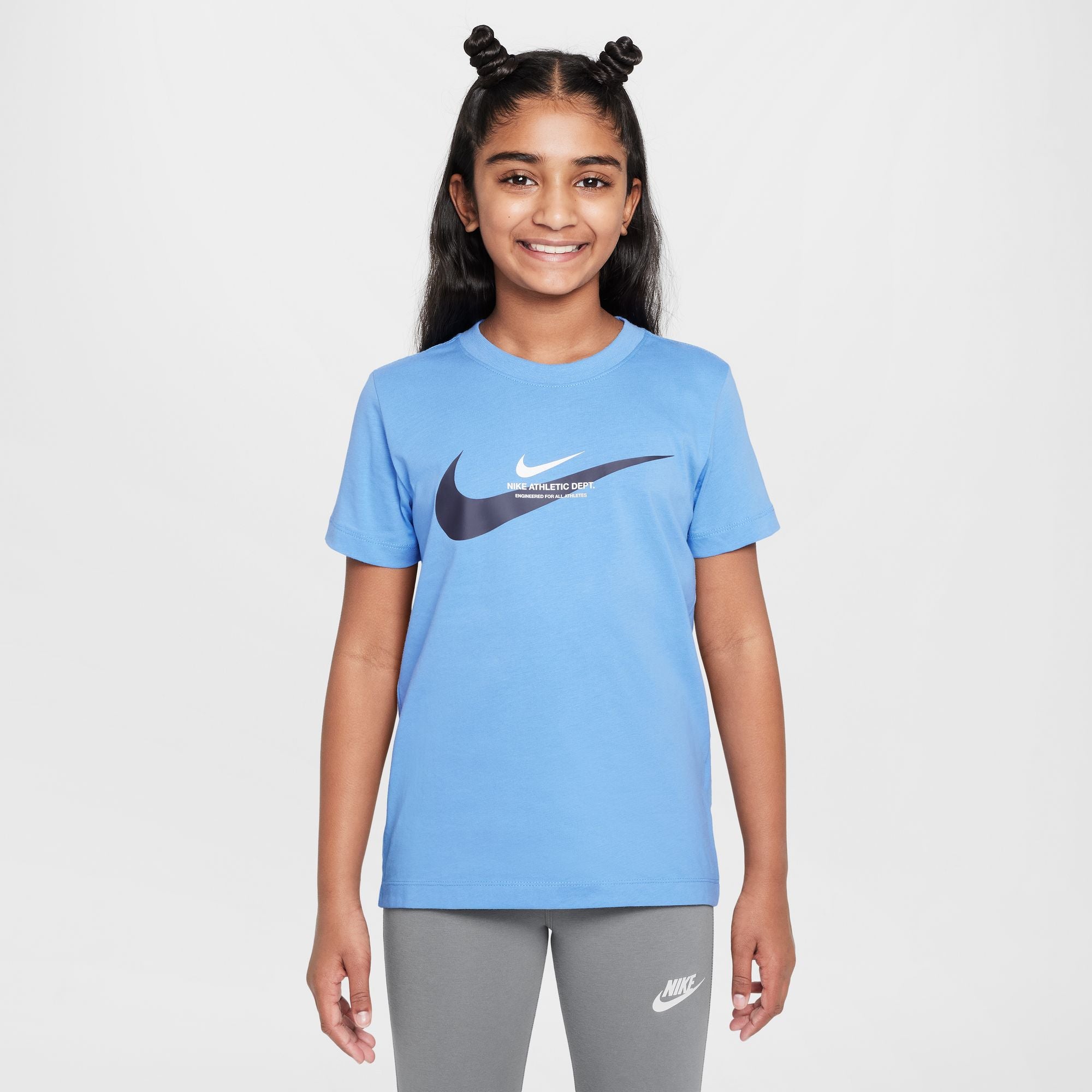 NIKE B NSW SI GRAPHIC TEE 010 BLACK Freizeitshirts /-hemden NIKE GAME ROYAL/COLLEGE NAVY/DONCIC XS