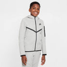 NIKE B NSW TCH FLC FZ - PD Freizeitshirts /-hemden NIKE DK GREY HEATHER L