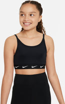 NIKE G NK DF NIKE ONE BRA BHs NIKE BLACK/WHITE XS