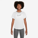 NIKE G NK DF ONE STD SS TOP HBR Pullover & Fleece NIKE 100 WHITE/BLACK M