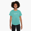 NIKE G NK DF ONE STD SS TOP HBR Pullover & Fleece NIKE GREEN FROST/WHITE S