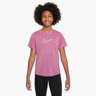 NIKE G NK DF ONE STD SS TOP HBR Pullover & Fleece NIKE MAGIC FLAMINGO/WHITE M