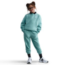 NIKE G NSW CLUB FLC OVRSZD CREW LBR Trainingsjacken NIKE BLACK/LEGEND BLUE/LEGEND BLUE XS