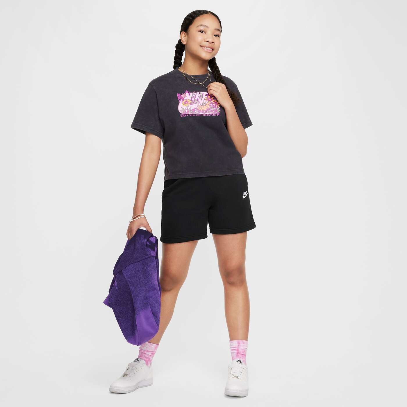 NIKE G NSW CLUB FT 5IN SHORT LBR Freizeithosen NIKE