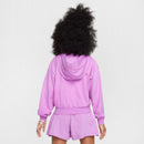 NIKE G NSW FZ HDY JSY LBR 010 BLACK/FLAT PEWTER Freizeitpullover NIKE