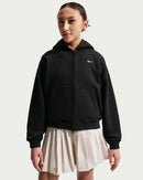 NIKE G NSW STUDIO FLC OS FZ HD Freizeitpullover NIKE PINK SMOKE/WHITE XS