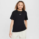 NIKE G NSW TEE BOY ESSNTL LBR 100 WHITE Freizeitshirts /-hemden NIKE 10 XS