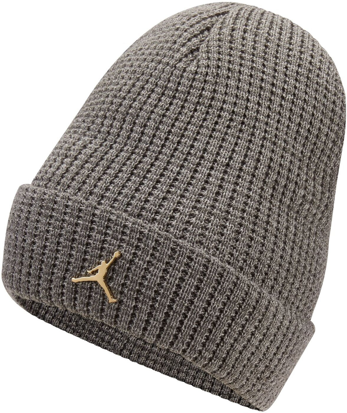 NIKE JORDAN BEANIE UTILITY METAL JM Mützen NIKE CARBON HEATHER/METALLIC GO -