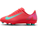 NIKE JR VAPOR 16 CLUB FG/MG 800 EMBER GLOW/AURORA GREEN Naturrasen NIKE