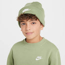 NIKE K NK PEAK BEANIE TC FUT Caps NIKE OIL GREEN/WHITE -